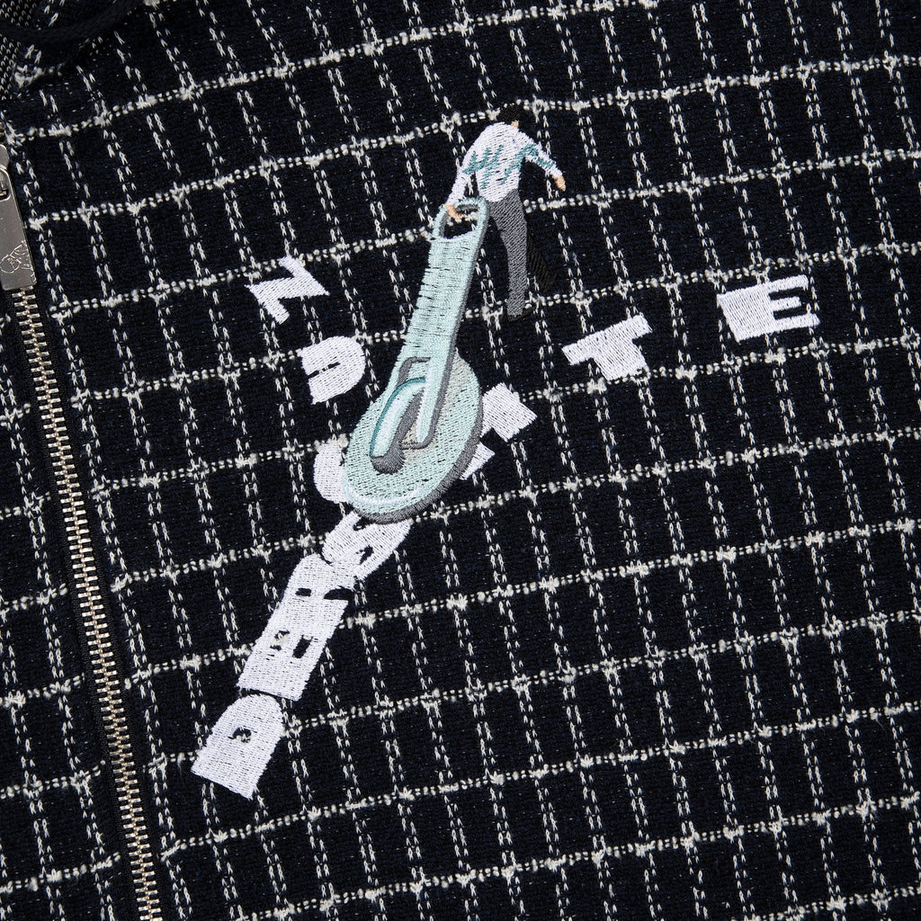 "on air" tweed Zip Up